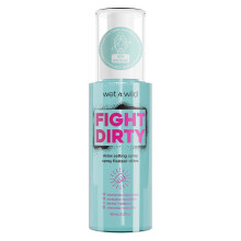 Wet n wild Fight Dirty Detox Setting Spray Extrato de rvore de Ch Camomila Colgeno Combate Acne Manchas Antioxidantes