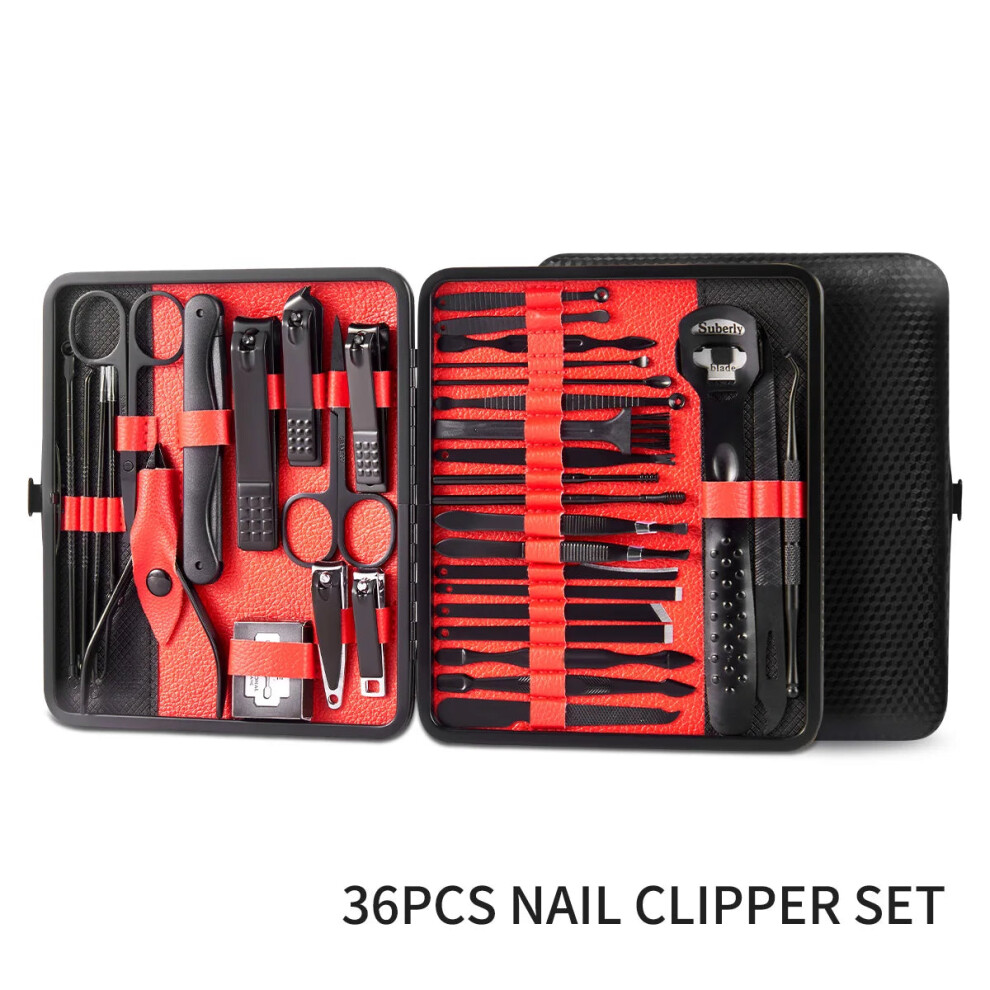 Vchose (36Pcs R) Precision Nail Clippers Set For Perfect Manicures And Pedicures