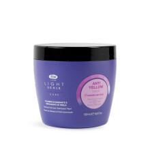 Lisap Light Scale Care Purple Hair Mask - Anti-Yellow Toner pro blond vlasy a melr Vivn oetren pro neutralizaci mosaznch a lutch podtnu