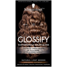 Schwarzkopf Glossify Prisp   sobiteln    farebn    lesk Pr   rodn    svetlohned