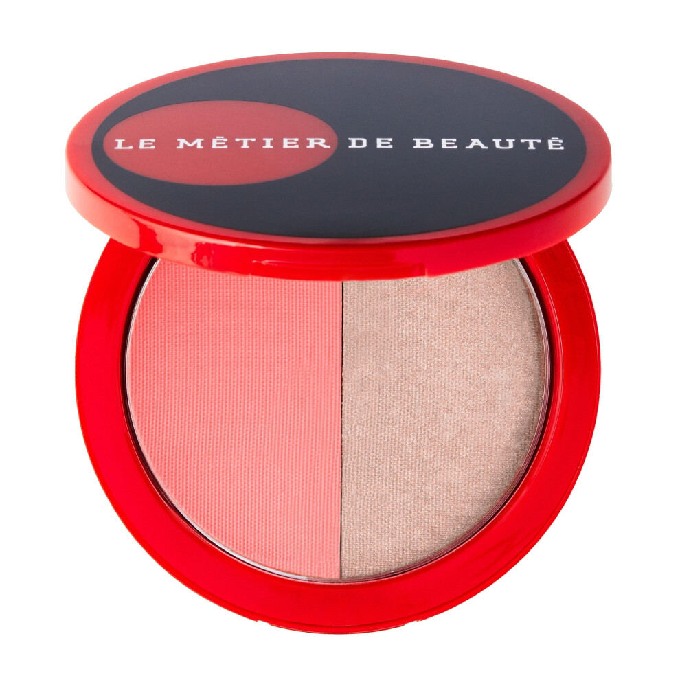 Le Metier De Beaute Metier Blush Highlighter Duo For A Radiant Glow Magnetic Compact (La Boheme)