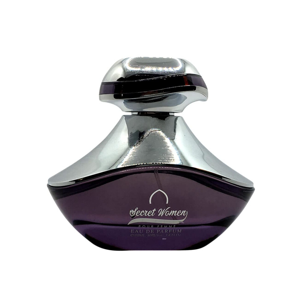 Dom Orientu Black/Amber Maison D'orient Secret Women A Seductive Eau De Parfum With Currant Apricot Vanilla And Musk Accords 3.4 Oz