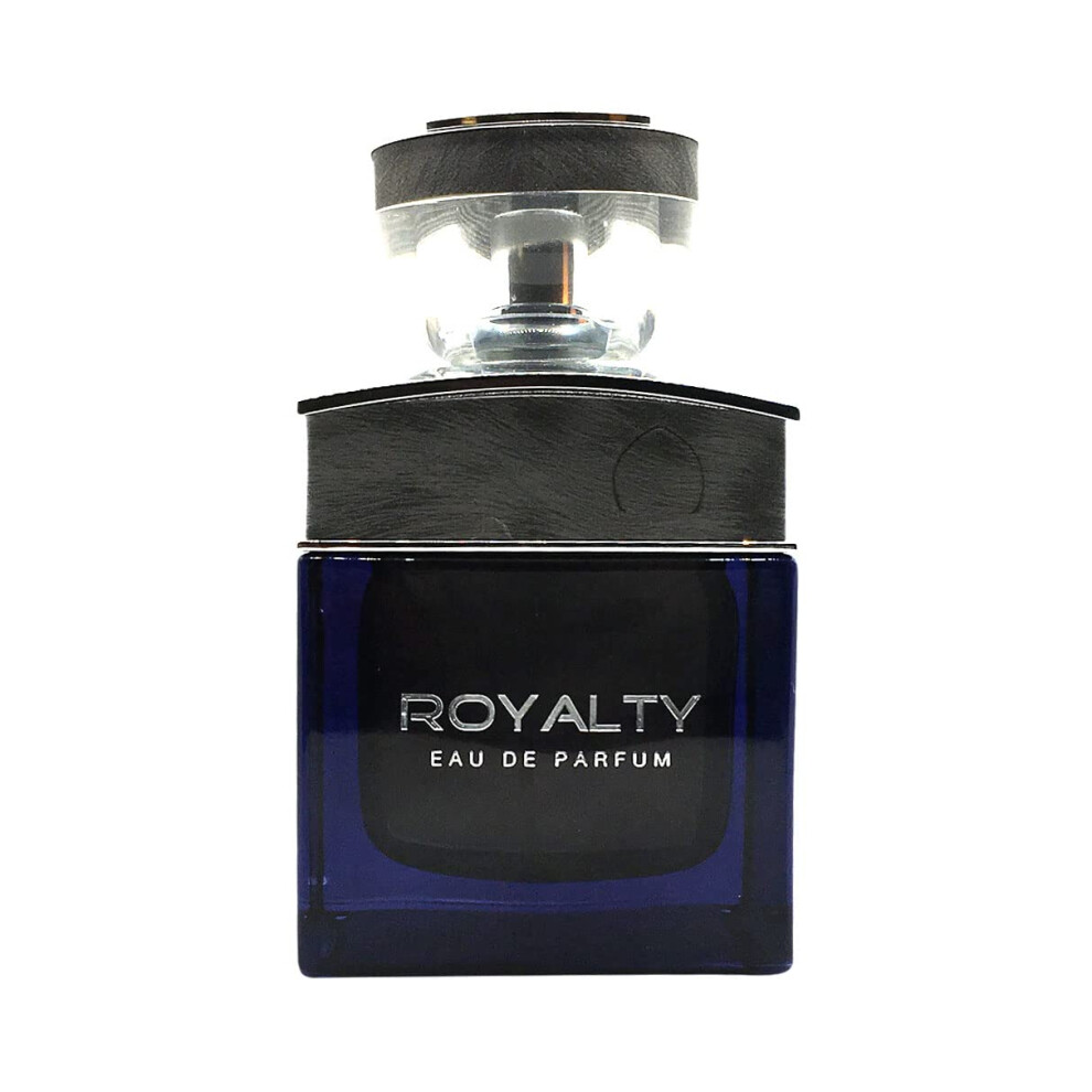 Maison D'orient Khalis Royalty For Men An Aromatic Cologne With Nutmeg Ginger Sage Oud Cedar Leather Moss And Patchouli 3.4 Oz