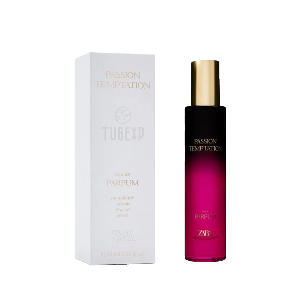 Zara Passion Temptation Eau De Parfum 30Ml 1.01 Oz New Limited