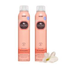 Kit di shampoo secco nutriente al cocco HASK per tutti i tipi di capelli, senza alluminio, senza solfati, parabeni, ftalati, glutine o coloranti