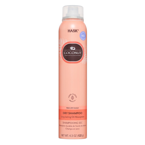 Σετ Σαμπουάν Ξηρού Κόκκου HASK Coconut για όλους τους τύπους μαλλιών, χωρίς αλουμίνιο 1