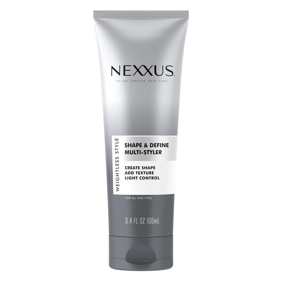 Nexxus Shape and Define Multi-Styler For a Light Hold Weightless Styling Cream Shape Define and Texture Hair Styling Cream 3.4 oz