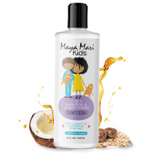 MAYA MARI Kids - Set regalo per capelli ricci | Shampoo e balsamo 2 in 1 per bambini, crema per ricci e balsamo senza risciacquo | Burro di karit