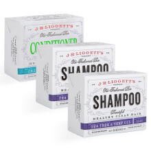 JRLIGGETT'S New Conditioner Bar 1.75oz + Two Tea Tree & Hemp Oil Formula Shampoo Bar 3.5oz Bundle All-Natural Plant Based Ingredients | Clean Soft Ta