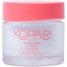 Kopari Lychee Clean C-vitaminos arcmaszk - Vilgost s hidratl fak szraz borre - 2,1 fl Oz