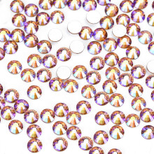 1440Pcs Topaz Ab Crystal Rhinestones,Glass Flatback Rhinestones Gemstones for Nail Face Makeup Art Crafts Clothes Decoration -(SS20,4.8mm,Topaz Ab)
