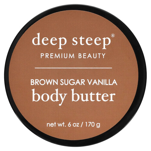 Deep Steep Body Butter  6oz (Brown Sugar Vanilla)