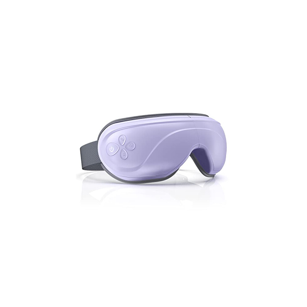 RENPHO Eyeris 2 - Eye Massager with Heat & Bluetooth Music  Heated Eye Mask for Migraines  Eye Care Machine  Relax Eye Strain Dark Circles Eye Bags Dr