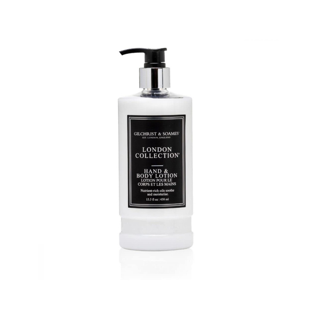 Gilchrist & Soames London Hand And Body Lotion - 15.5Oz - Antioxidant Rich Nourishing Zero Parabens Sulfates And Phthalates