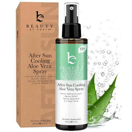 beauty by earth Po sloncu chlodzenie Aloe Wrazy