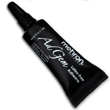 Mehron Makeup AdGem Kleber | Strasskleber | Latexfreier Wimpernkleber | Körperkleber | Körperkleber 0,17 fl oz (5 ml)