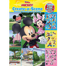 Bendon Disney Jr. Mickey Ksztsen jelenetet tbb mint 120 sznes matrica-tevkenysggel