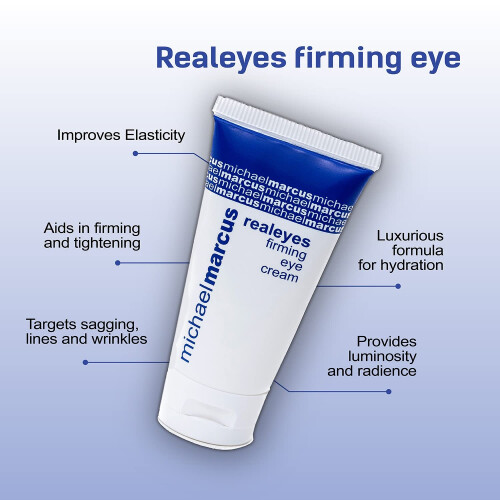 michael marcus RealEyes & Refresh Eye Duo - Κρέμα & Gel Ματιών για Στήριξη Σφριγηλότητας 2