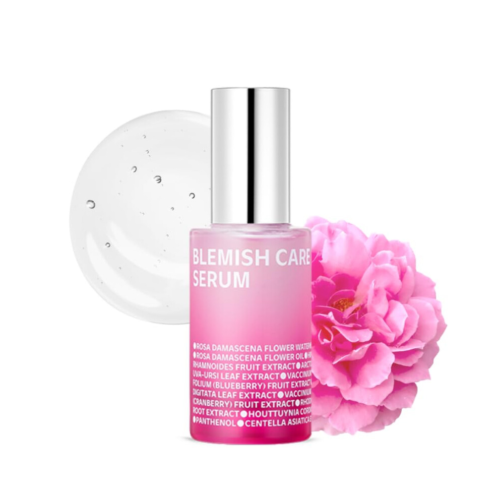 Isoi Dark Blemish Care Up Serum 35Ml (1.18 Fl.oz) | Vegan Serum For Blemish & Spot Removal With Arbutin Bulgarian Rose Oil | Korean Skin Care