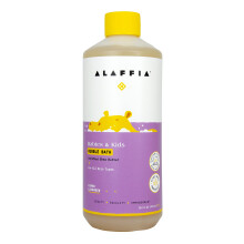 Alaffia Babies and Kids Bagnoschiuma Delicato Essenziale per il Bagno per Pelle Delicata Formula a Base Vegetale Senza Parabeni e Solfati Vegano