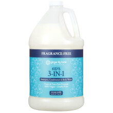 Shampoo, balsamo e bagnoschiuma 3 in 1 per bambini Ginger Lily Farms Botanicals Formula senza lacrime 100% vegano e cruelty-free Senza profumo Ri