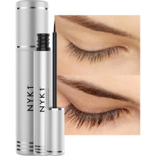 NYK1 KONZENTRIERTES Wimpernserum fr das Wimpernwachstum (XL  8 ml) LashForce Wimpernserum fr lngeres und dickeres Wimpernwachstum  Formel zur Ve