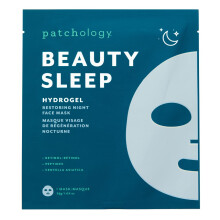 Patchology Hydrogel Gezichtsmasker met Retinol en Peptiden Beauty Sleep - Gelgezichtsmasker voor dames en heren om fijne lijntjes te verminderen en d