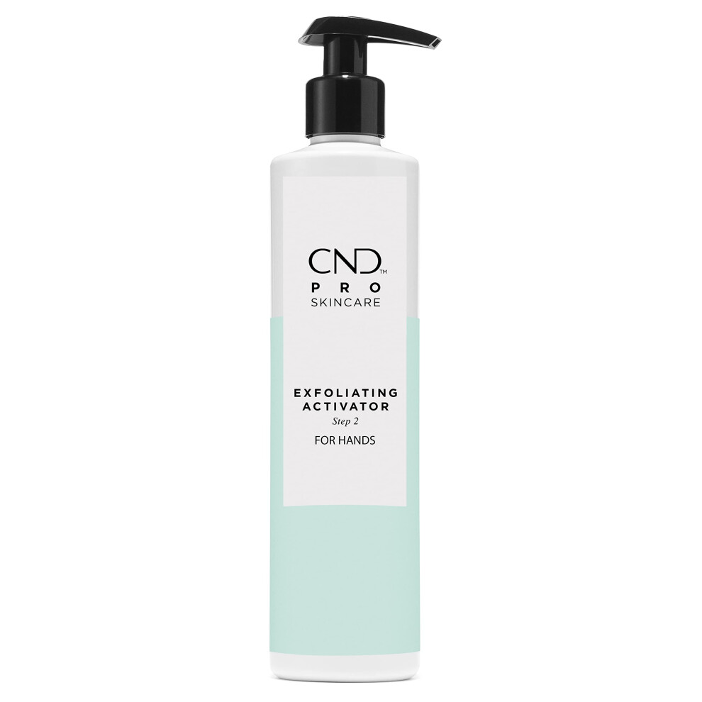 CND Pro Skincare Exfoliating Activator for Hands  Made with Natural Origin Aloe Leaf  Use with Exfoliating Scrub  Step 2  10.1 Oz