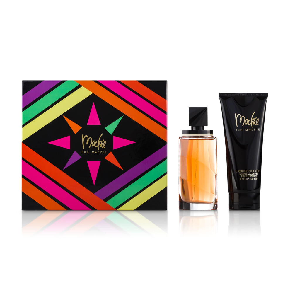 Bob Mackie  Women's Gift Set  Eau de Toilette Spray 3.4 oz and Body Lotion 6.7 oz-image-OPC-PGMBQN9-NEW
