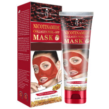 AICHUN BEAUTY Peel-Off gezichtsmasker Diep reinigende olie en vuil Pori? Gezichtshuid Herstellen Vitamine A & E 120 ml / 4.05 fl.oz (NICOTINAMIDE COL