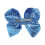 AMYDECOR 8 tommer bl? glitrende glitter-pailletter-h?rsl?jfer til piger 3