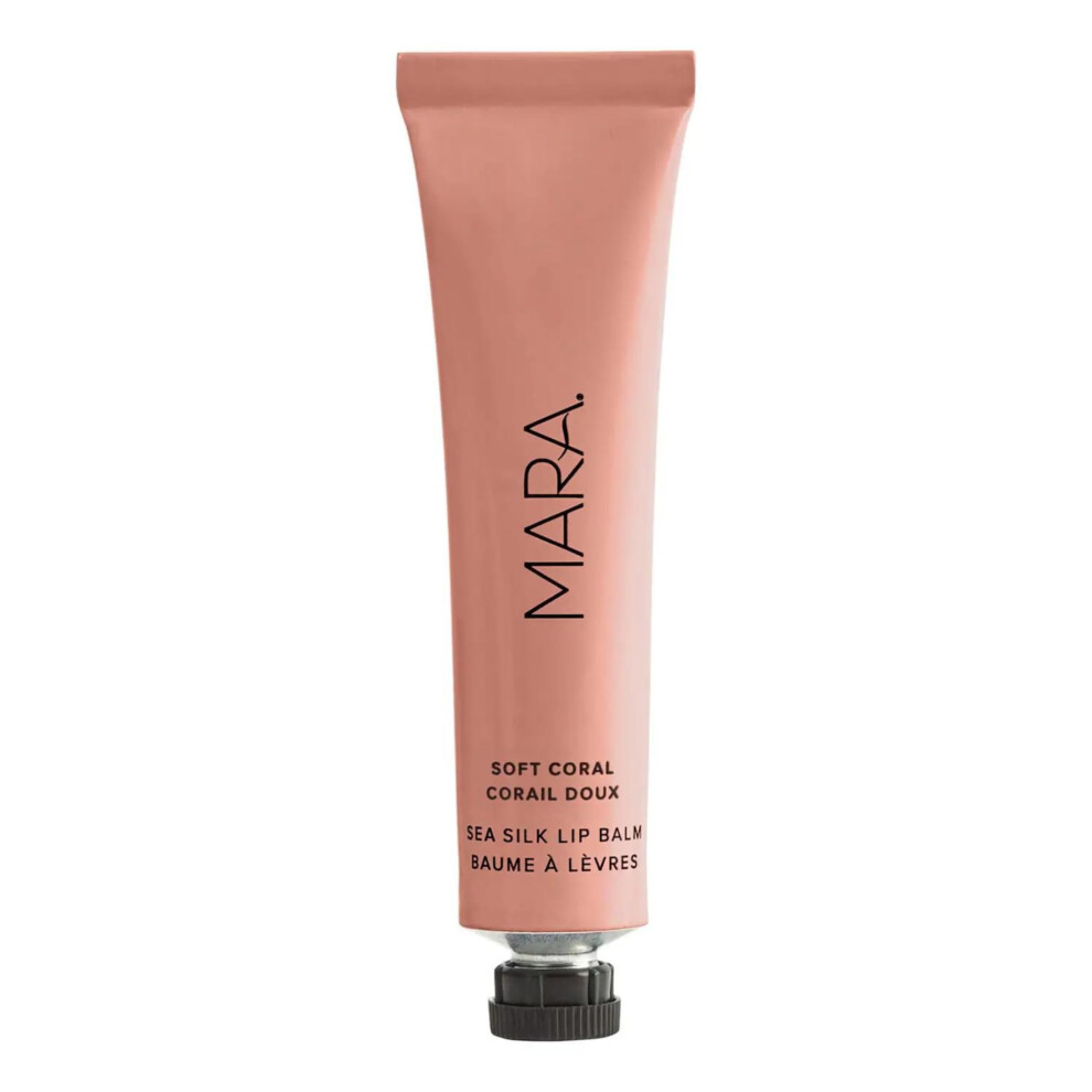Mara - Natural Sea Silk Lip Balm With Algae + Moringa | Non-Toxic Plant-Based Skin Care Hypoallergenic | Moisturize Plump + Soothe Dry Chapped Lip