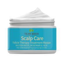 Taliah Waajid Scalp Care Follicle Therapy Treatment Masque | Oetren vlasu a vlasov pokoky na rostlinn bzi | Rozmarn a aloe z divokho morskho