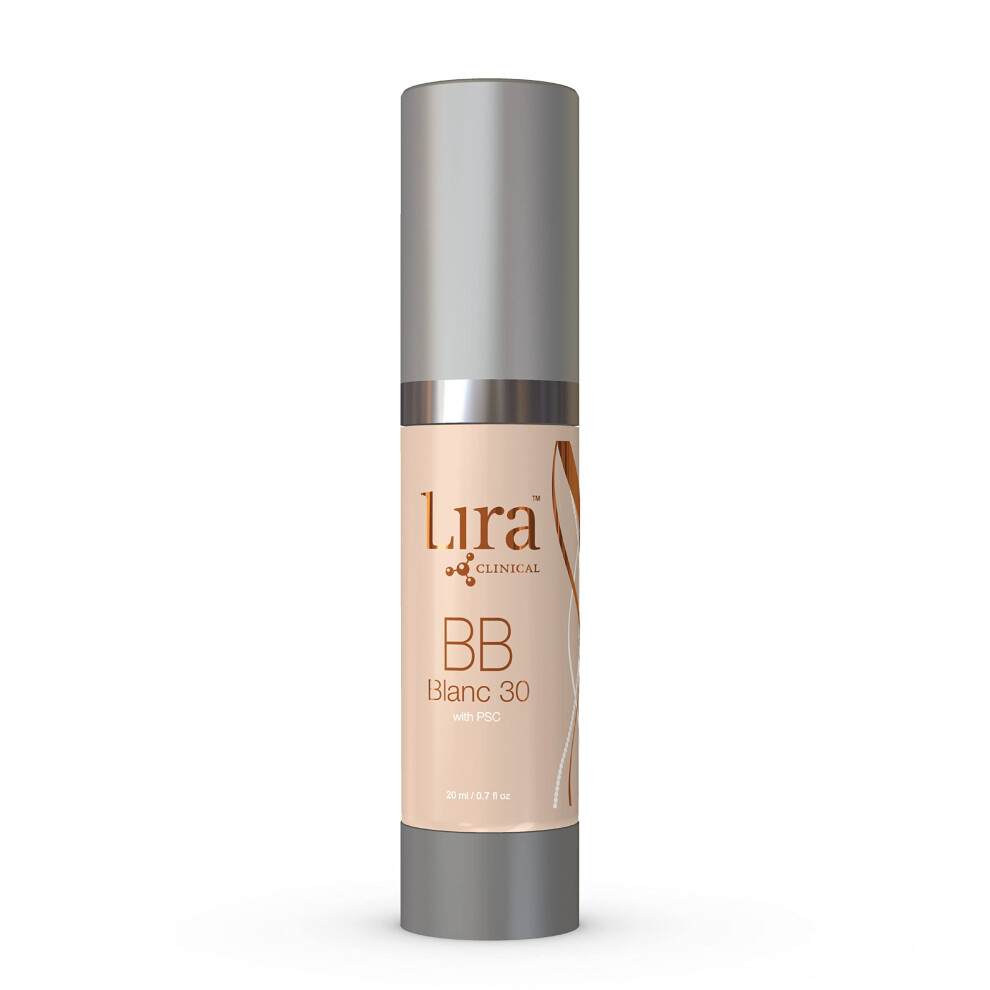 Lira Clinical BB - SPF 30 Tinted BB Cream with PSC & Vitamins - Full coverage - 0.7 fl oz. (BB Blanc 30)-image-OPC-PGMBQY7-NEW