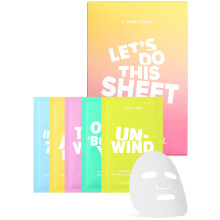 I DEW CARE Sheet Mask Pack - Lad os g?re dette ark | 5-dages hud makeover med vitamin B3 olivenekstrakt kamille (5 ea)