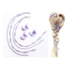 SINNKY Imitatieparel Haar Clip In Haar Vlechtclips Lange haarverlenging Haarketting DIY Accessoires Mode Haarband Maskerade Haaraccessoires voor vrou