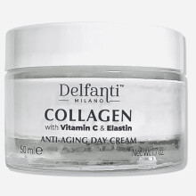 Delfanti-Milano COLLAGEEN met VITAMINE C & ELASTINE Sculpting & Lifting Anti-Aging Dagcr?e Gezichts- en nekcr?e Made in Italy