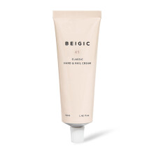 BEIGIC Klassieke hand- en nagelcr?e - Geranium Sandelhout Sinaasappelschil Veganistisch Snel absorberende, niet-vettige handcr?e om fijne lijntjes gl