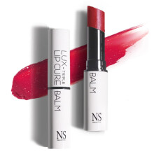Natural Tinted Lip Balm Sold 4 Million Units in South Korea | Lux Triple Lip CURE Glossy Balm HERA (Pink Red) (0.17oz)