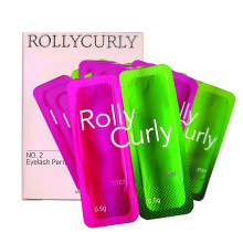 Amber Lash Rods for Eyelash Lifting/Perming, Colorful Reusable Soft Silicone Rods, Durable and Flexible, Rolly Curly, 5 Different Curl Sizes and Lengt