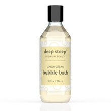 Deep Steep Bubble Bath, 10 oz (Lemon Cream)