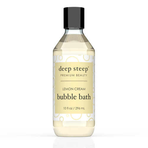 Deep Steep Bubble Bath, 10 oz (Lemon Cream)