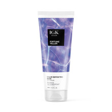 IGK Color Depositing Mask FORTUNE TELLER - Soft Lavender | Kondicionr + hydratace + lesk | Vegan + Cruelty Free | 6 Oz