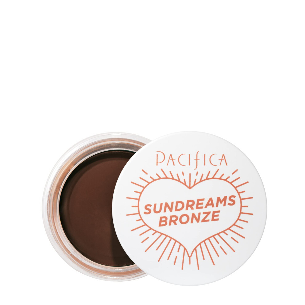 Pacifica Bronzer - Sun Dreams Matte Bronzing Cream Highlighter  Hydrating & Buildable Contour with Floral Extracts  Talc-Free  Vegan & Cruelty-Free  1