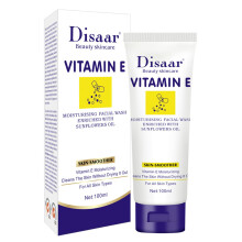 DISAAR Beauty Vitamine E Hydraterende Gezichtswas Zonnebloemenolie Reinigt Pori? Huid Glad 100ml/3.38fi.oz