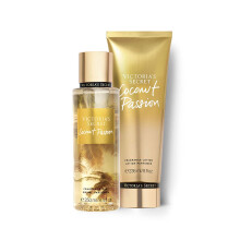 Victoria's Secret Coconut Passion Mist & Lotion Set – Duftset mit Kokosduft für Haut und Körper