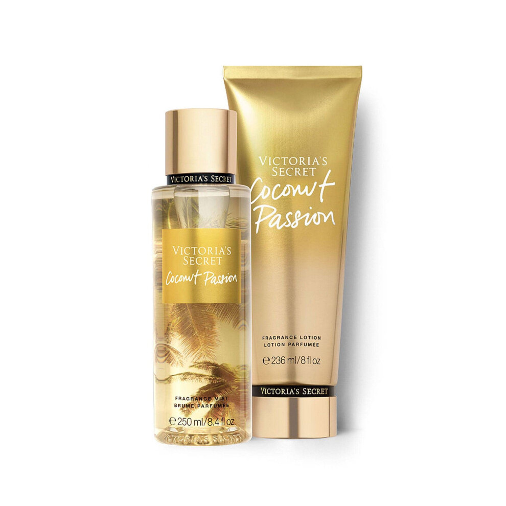 Victoria's Secret Coconut Passion Mist & Lotion Set