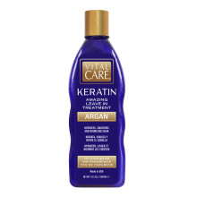Vital Care Keratine Geweldige leave-in-behandeling Argan - Zachte keratine-complexe haarbehandeling is niet-strippend voor dagelijks gebruik Hydrater