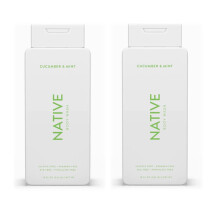 Gel Douche Naturellement Dérivé | Pour Femmes & Hommes, Sans Sulfates, Parabènes, Ni Colorants | Concombre & Mi