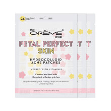 The Crme Shop Petal Perfect Skin - Hydrocollo?e acnepleisters | Roze en geel (3-pack)